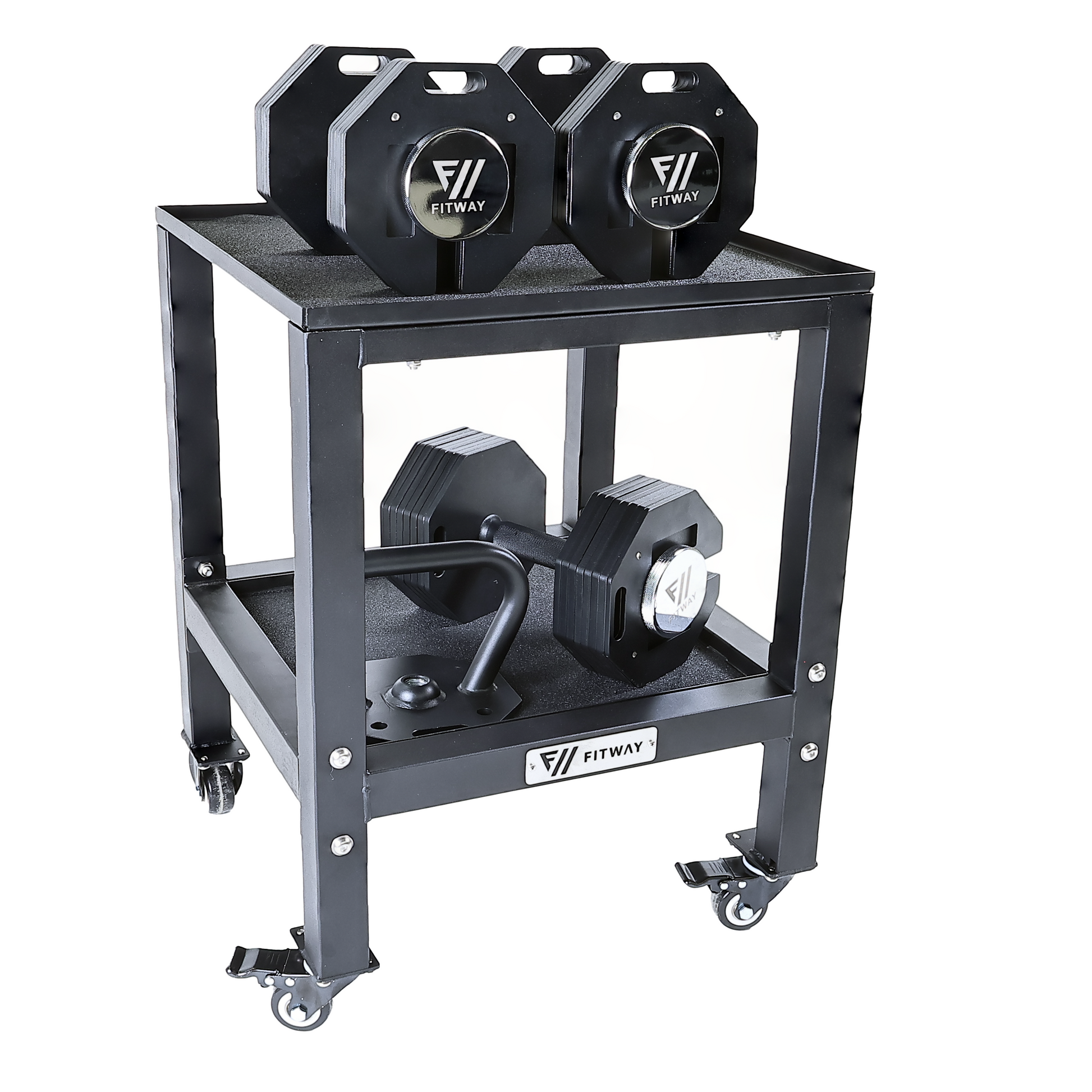 FITWAY Adj. Dumbbell Rack
